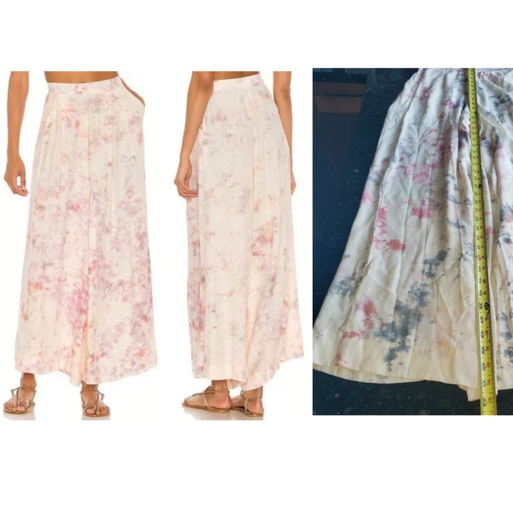 SWF Dynamic tie dye wide leg pants Sz XS